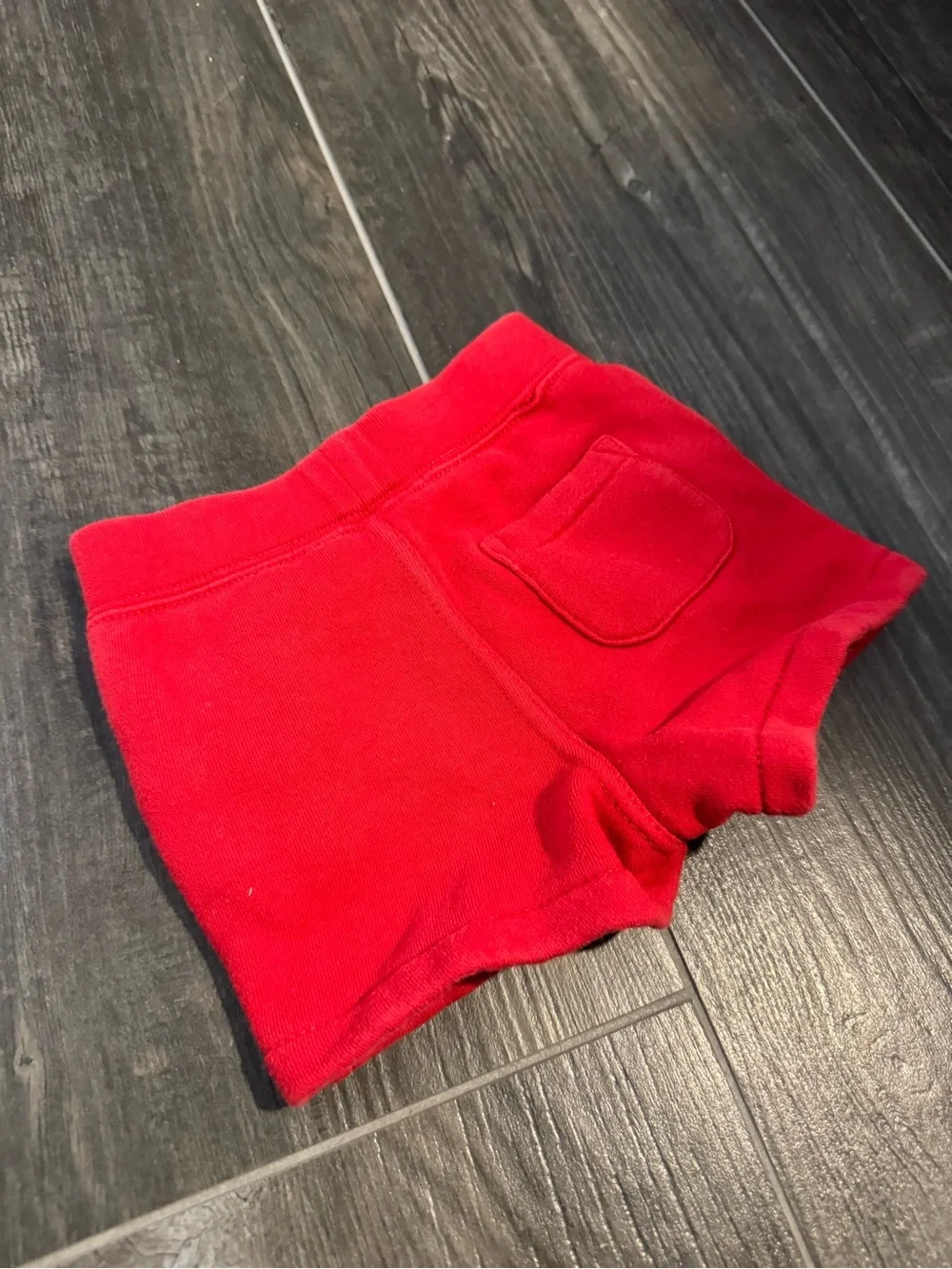 Ralph Lauren Red Shorts with Blue Drawstring